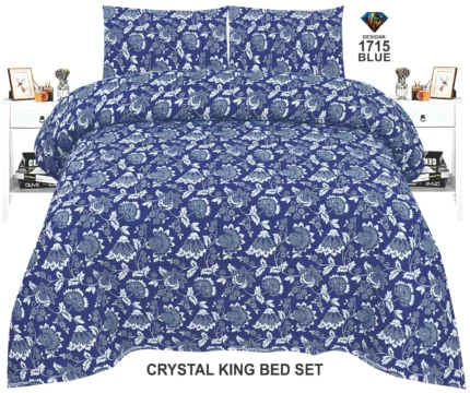 blue-crystal-king-cotton-bedsheet
