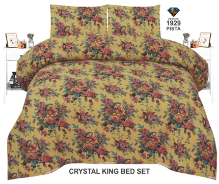 pista-crystal-king-cotton-bedsheet