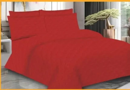 red-Bedspread-Set