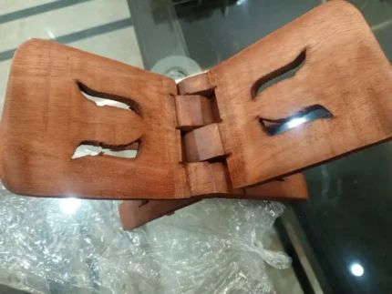 NEW Premium Wooden Rahal Stand |3 different sizes small. medium. large/Handcrafted Rehall | Elegant Book Holder Stand for Reading | Wooden Rehal Stand | Book Holder small medium large| Islamic Gift
